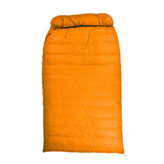 Ultralight Double Down Sleeping Bag for Couples- Comfort -4°F to 41°F, Waterproof & Windproof for Camping and Backpacking