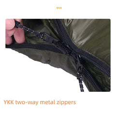 3 Season - Summer, Spring, Fall Ultralight Backpacking Down Sleeping Bag MJ30011S