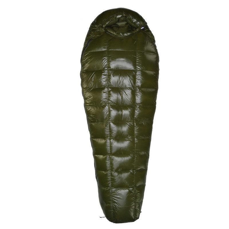 schlafsack wasserdicht Winterschlafsack mit Gänsedaunenfüllung und Komforttemperatur (-25 °C – MISS JULIA