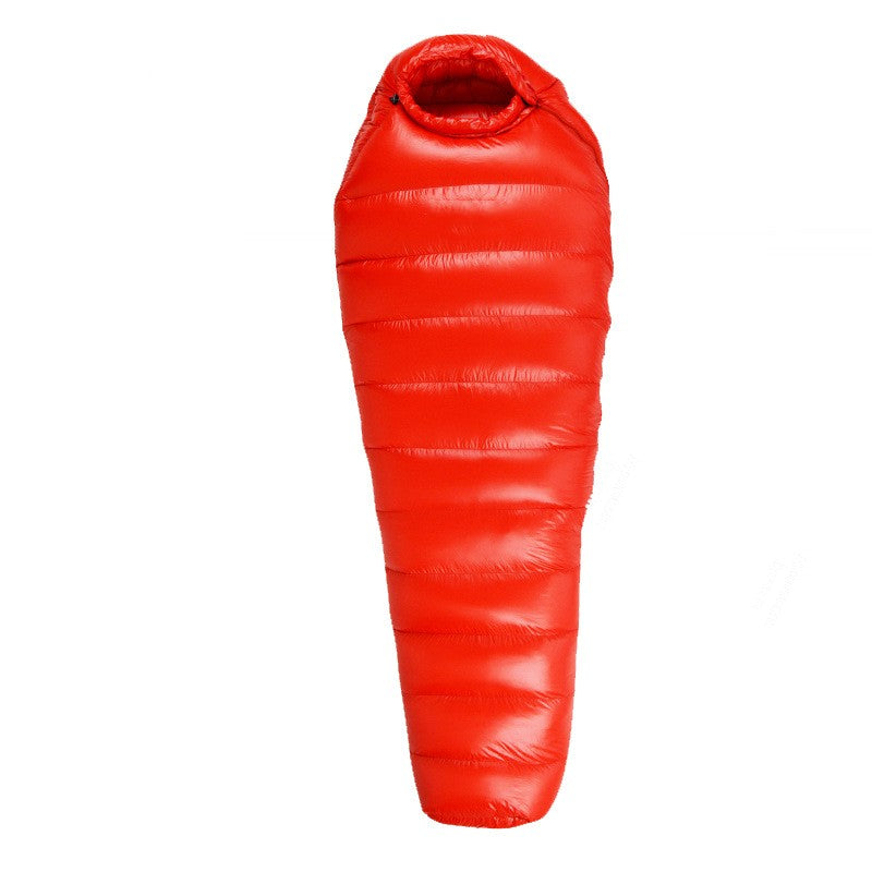 sleeping bag red