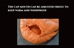 -40℉ to 41℉ Backpacking Camping Waterproof Ultralight Goose Down Sleeping Bag MJ30013