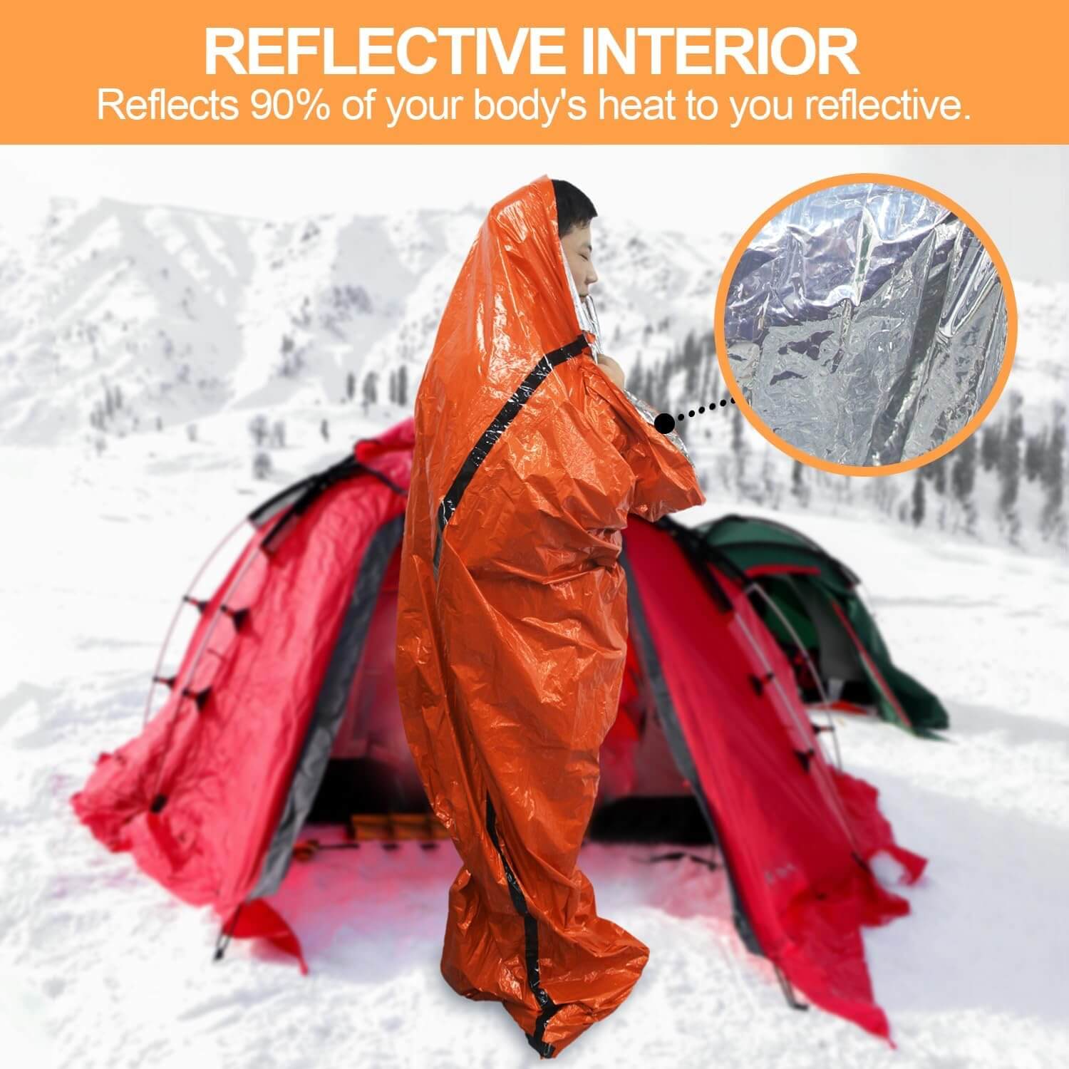 Emergency Bivvy Portable Emergency Blanket