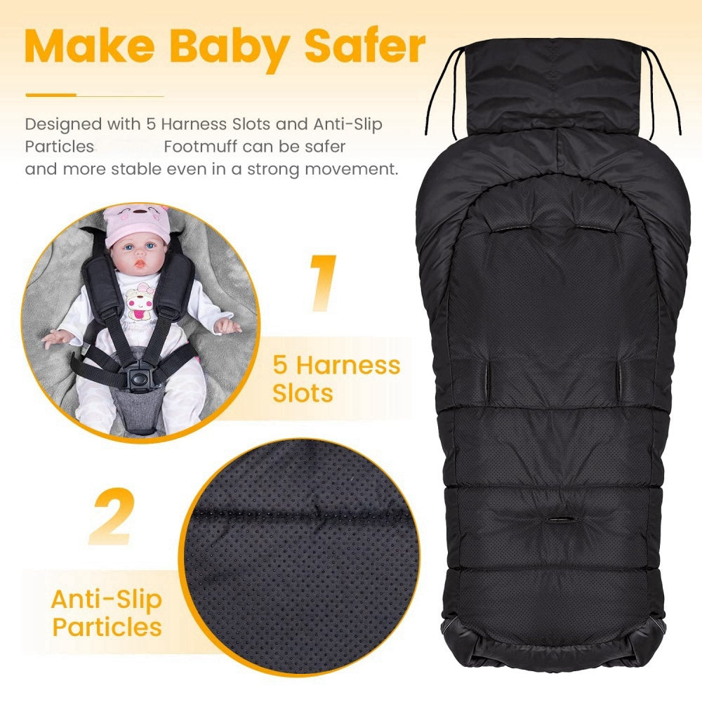 Cozy Baby Sleeping Bag Stroller Warm Bunting Bag For 6-36M