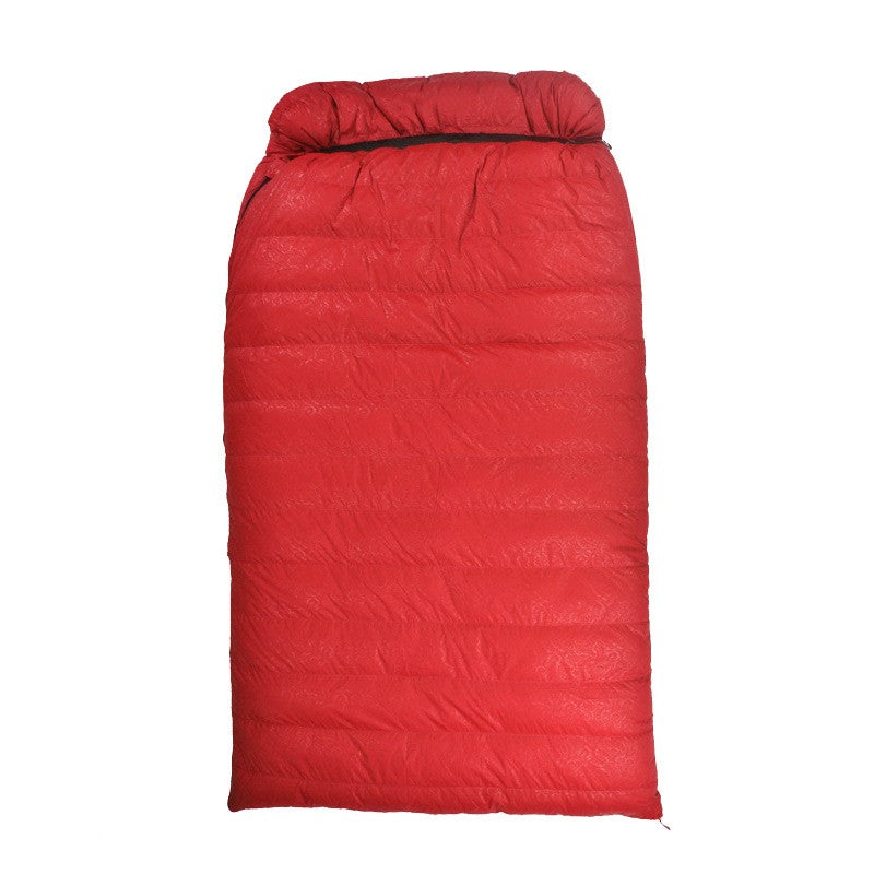 Ultralight Down Sleeping Bag For Couples: Perfect for Backpacking and Camping - Waterproof and Windproof MJ30018