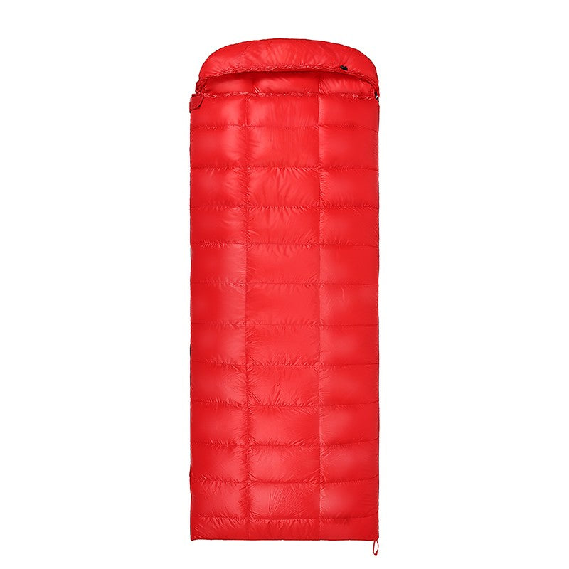 Gardez au chaud le sac de couchage léger en duvet d'oie pour temps froid MJ30012