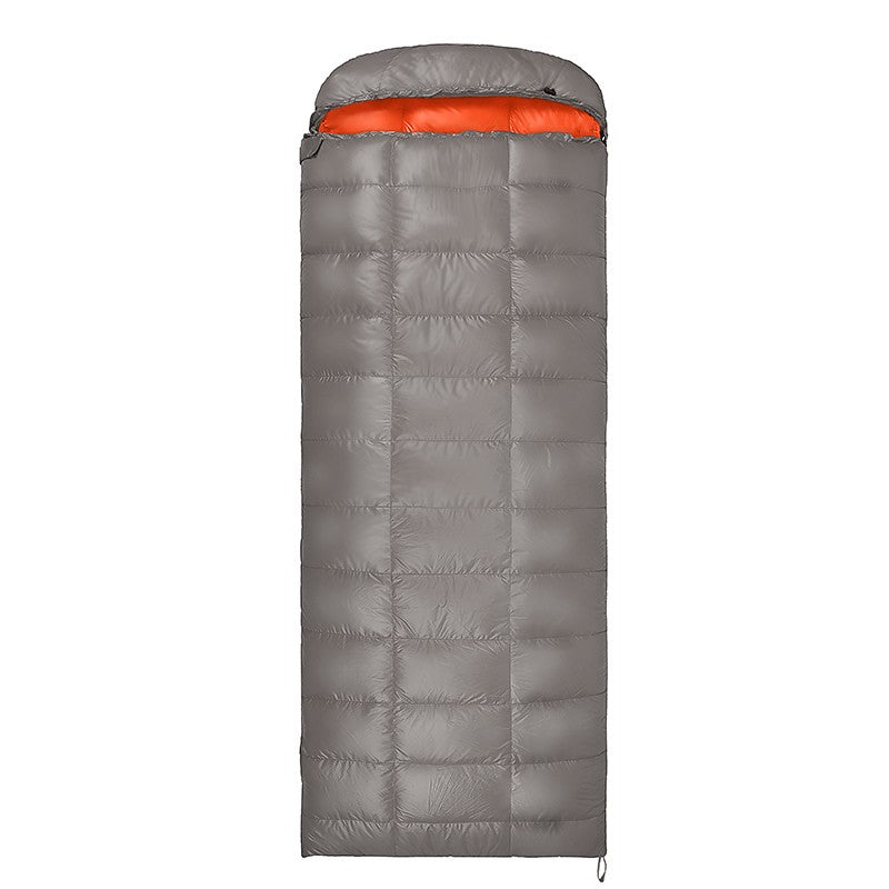 Gardez au chaud le sac de couchage léger en duvet d'oie pour temps froid MJ30012