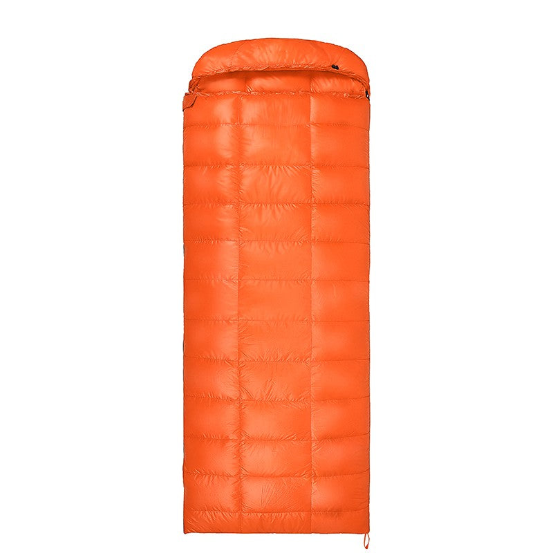 Gardez au chaud le sac de couchage léger en duvet d'oie pour temps froid MJ30012